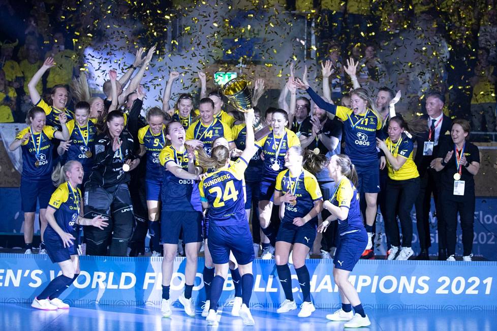 Ruotsi on salibandyn maailmanmestari kahdeksatta kertaa peräkkäin. Mestaruus oli sille jo kymmenes.