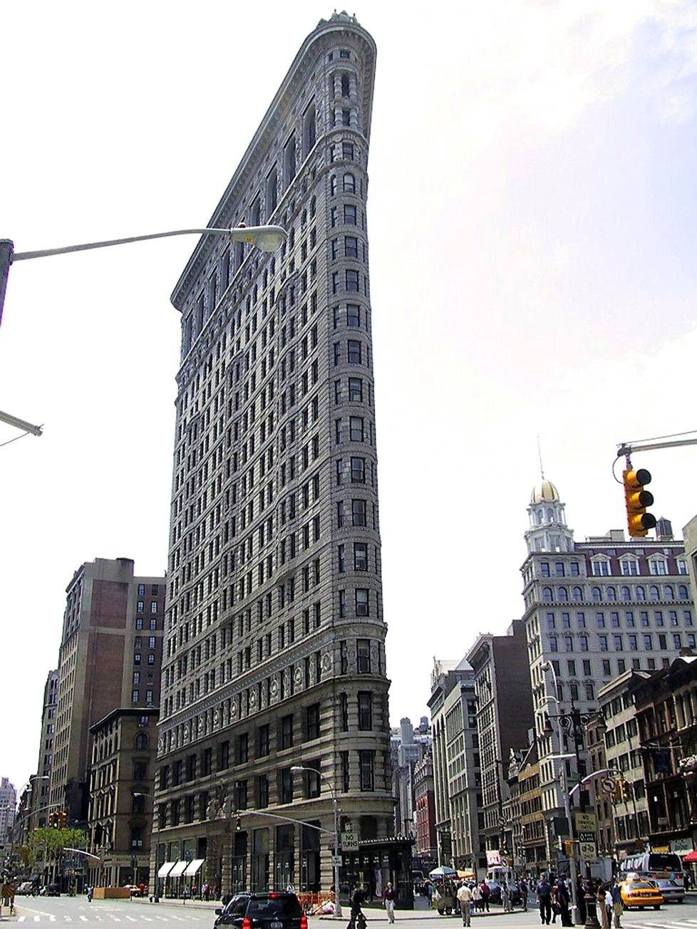 Flatiron Building kuvattuna New Yorkissa.