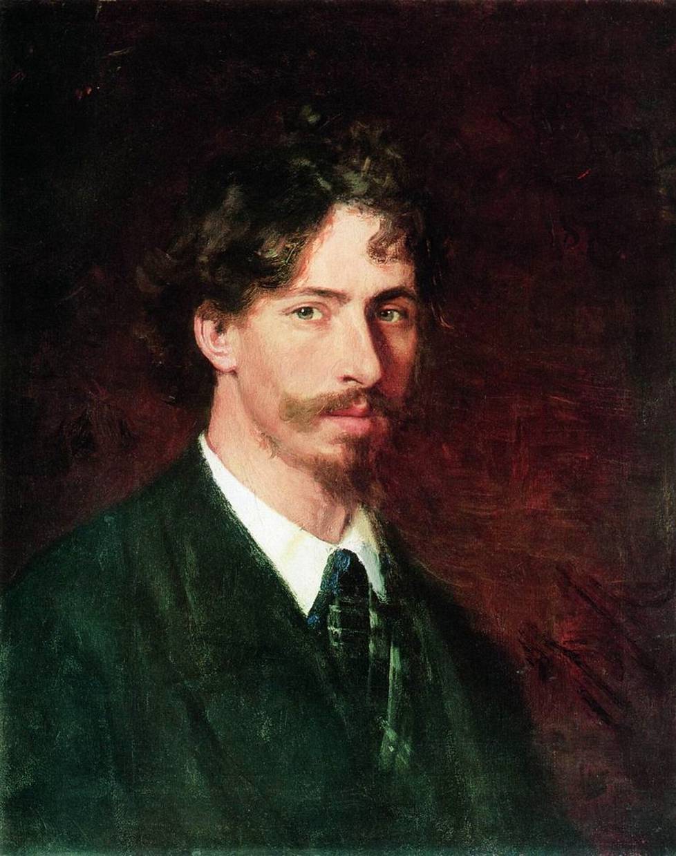 Ilja Repin: Omakuva (1878).