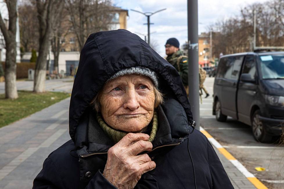 Пожилая Мария не смела выходить на улицу во время оккупации. ФОТО: КАЛЛЕ КОПОНЕН / HS
