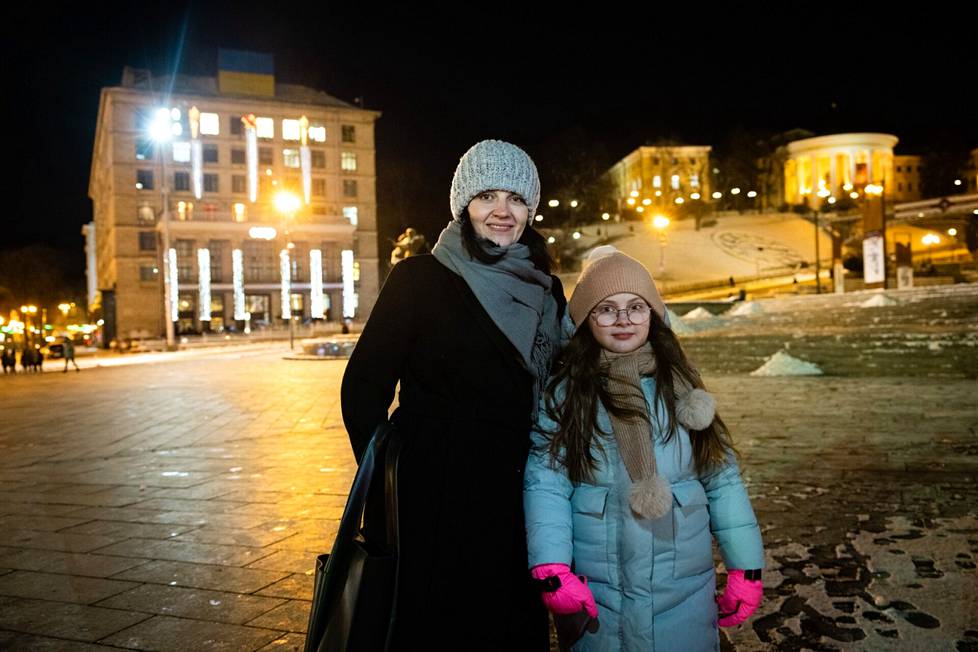 Vitalina Fedorova ja tytär Vitalina