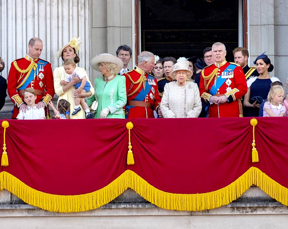 The Royal Family attended the Queen’s Official Birthday Parade in June 2019. 