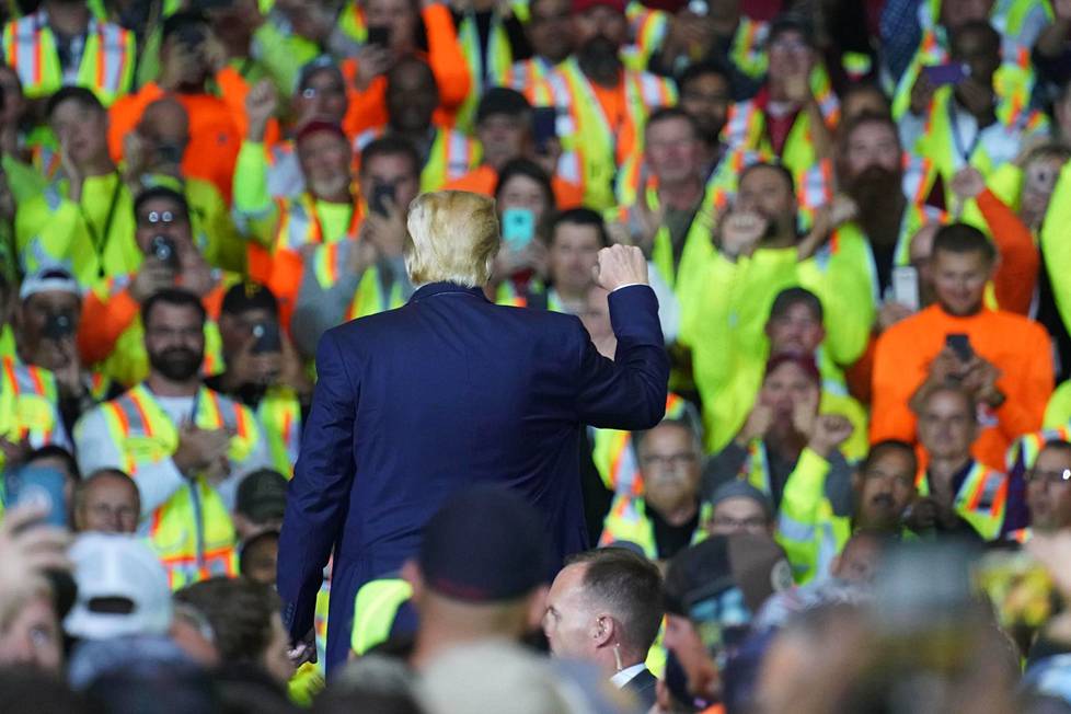 Yhdysvaltain presidentti Donald Trump lupasi elokuussa 2019 vierailullaan tehtaassa Pennsylvanian Monacassa lisää energiantuotantoon liittyviä hankkeita.