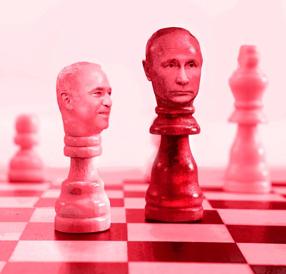 Euroopassa otettiin todesta Garri Kasparovin varoitukset Vladimir Putinin Venäjän suunnasta vasta, kun miehitysjoukot ylittivät Ukrainan rajan.