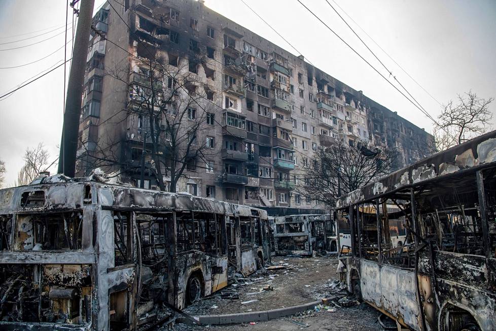 View in Mariupol on March 23rd.
