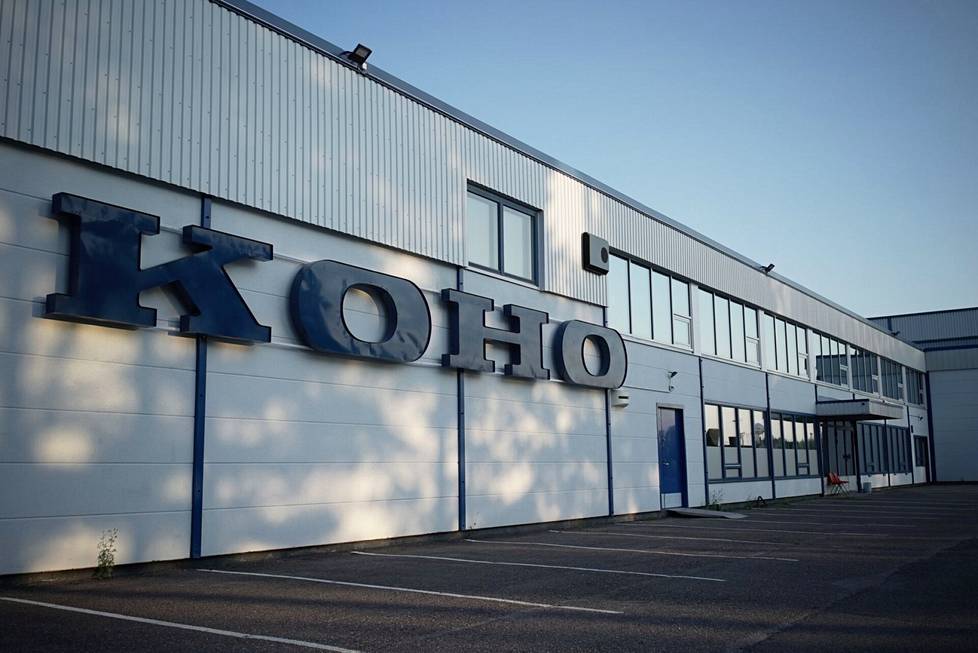Koho club factory in Forssa.  No more clubs are made there.