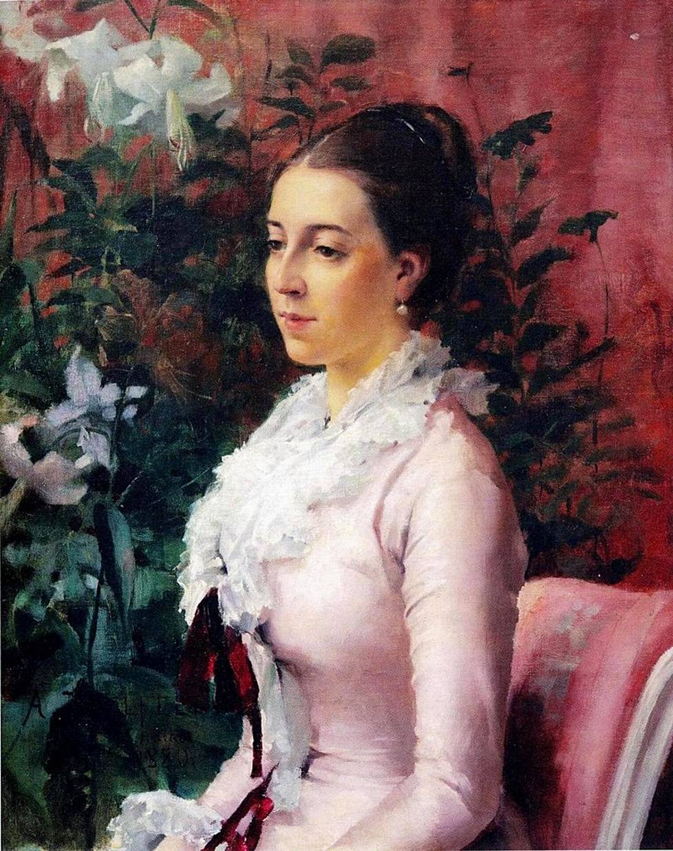 Albert Edelfelt maalasi venäläisen perijättären Sophie Manzeyn muotokuvan vuonna 1880 Haikossa. Manzeyn vanhemmat eivät lopulta kelpuuttaneet Edelfeltiä tyttärensä puolisoksi.