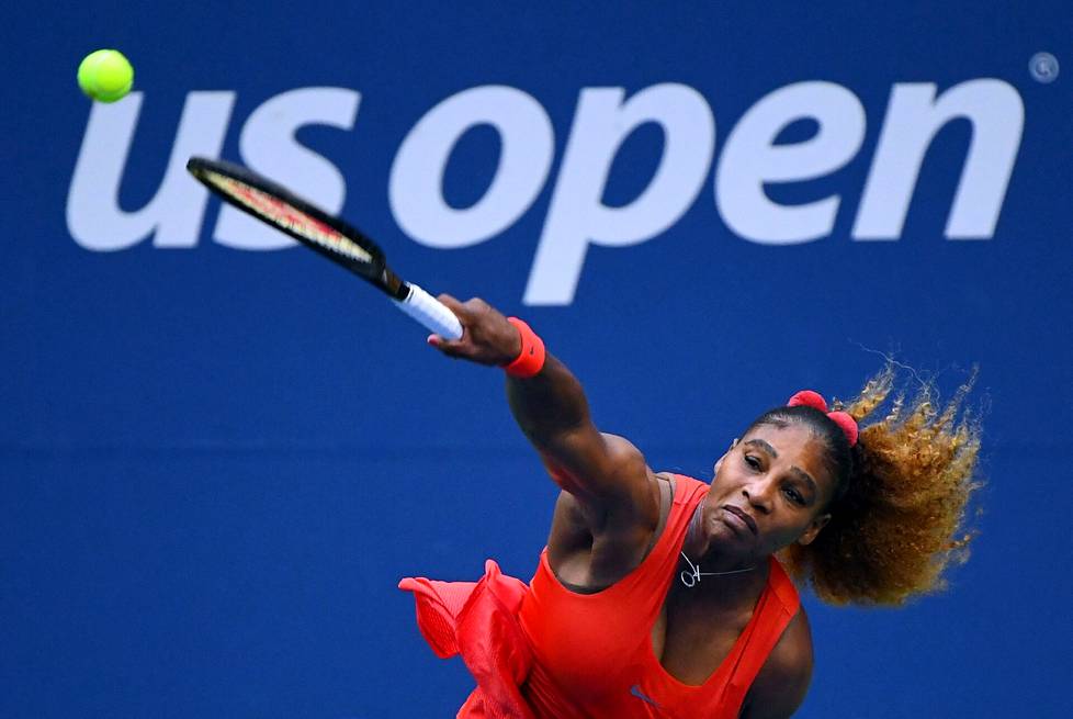 Serena Williams pelasi US Openissa viimeksi vuonna 2020.