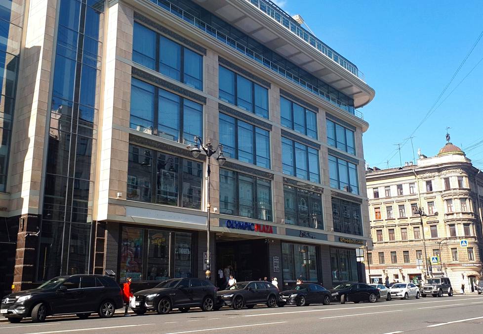 Suomen viisumikeskus Marata-kadulla Pietarissa.