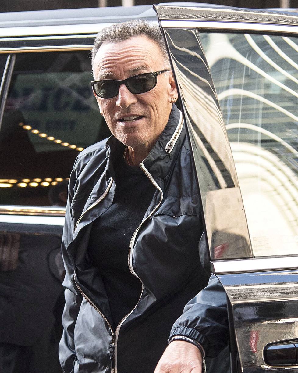 Bruce Springsteen saapui konsertoimaan New Yorkissa heinäkuussa 2021. 