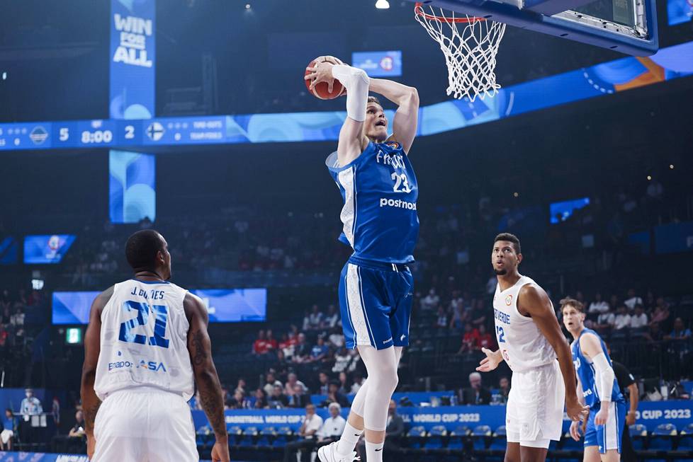 In the lower continuation group, Susijengi found a common note, and Lauri Markkanen was the king of the field against Cape Verde.