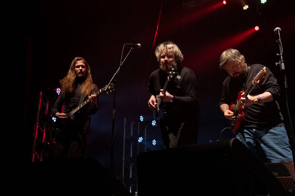 Kesällä 2019 Circle ja Richard Dawson esiintyivät yhdessä Sideways-festivaalilla Helsigissä. Kuvassa Pekka Jääskeläinen, Jussi Lehtisalo ja Richard Dawson.