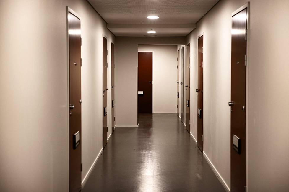 The long corridors are a reminder that the building was originally built for office use.