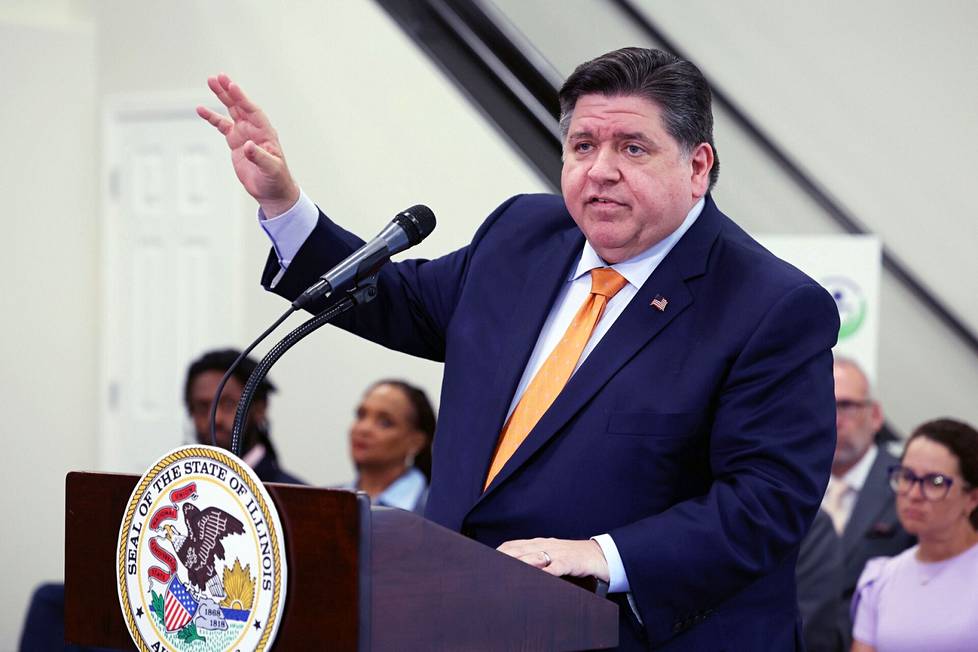 J.B. Pritzker June 25.