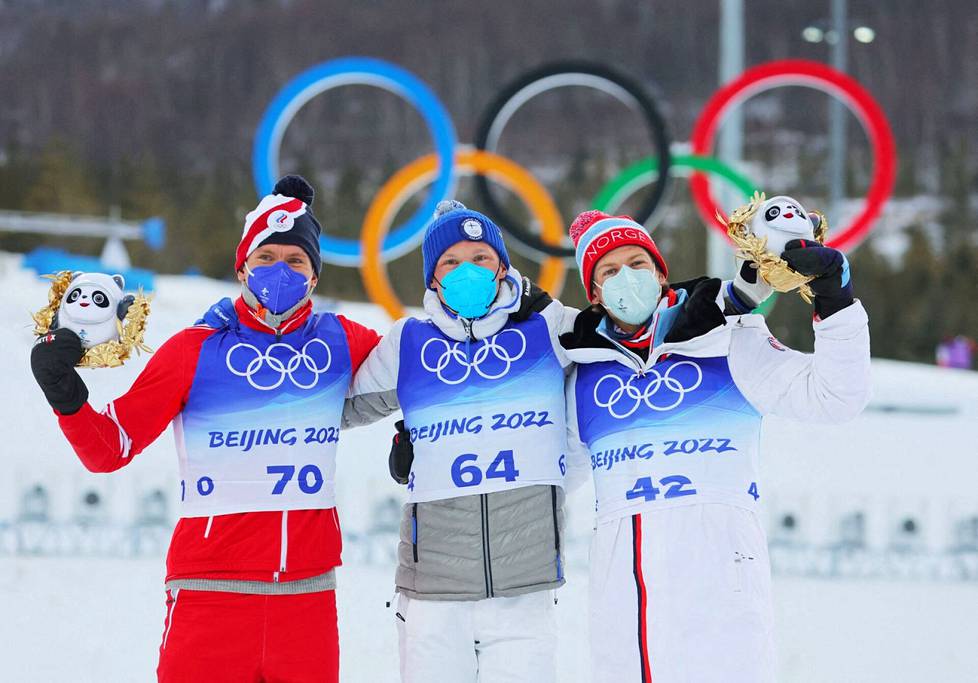 Aleksandr Bolshunov, Iivo Niskanen and Johannes Hösflot Kläbo will take the Olympic medals in the 15-kilometer traditional race last week.
