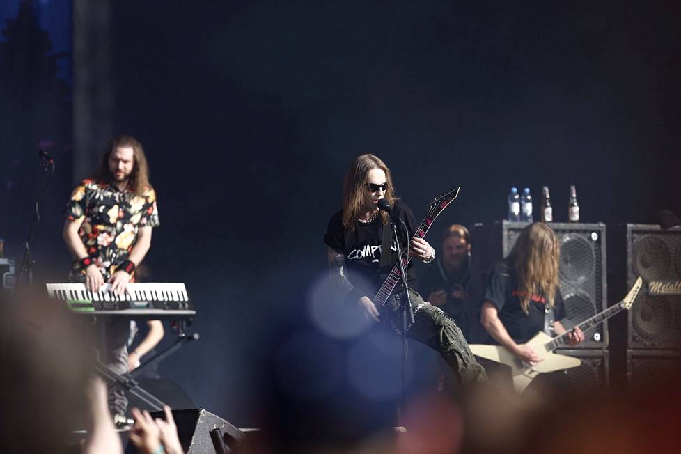 Children of Bodom at the Tuska Festival in Helsinki in 2014.