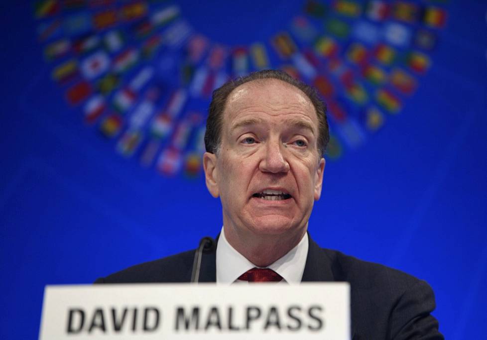 David Malpass pyrkii Maailmanpankin johdossa järjestämään tukea köyhille maille niin rokotusten, velkaongelmien kuin ilmastonmuutoksen osalta. 