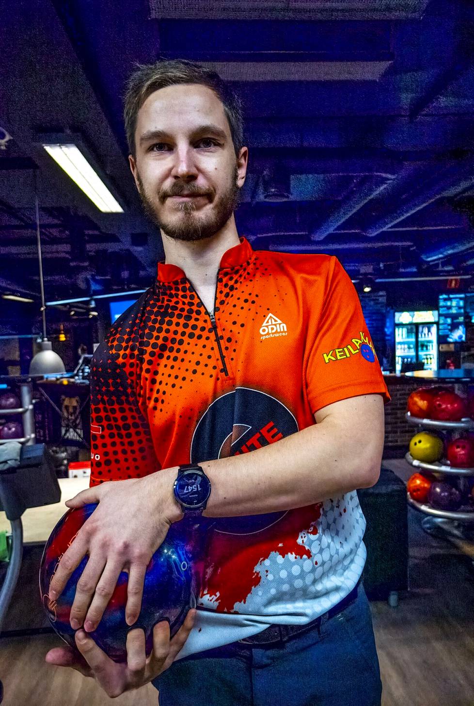 Tomas Käyhkö has twice been chosen as the best bowler in Finland.