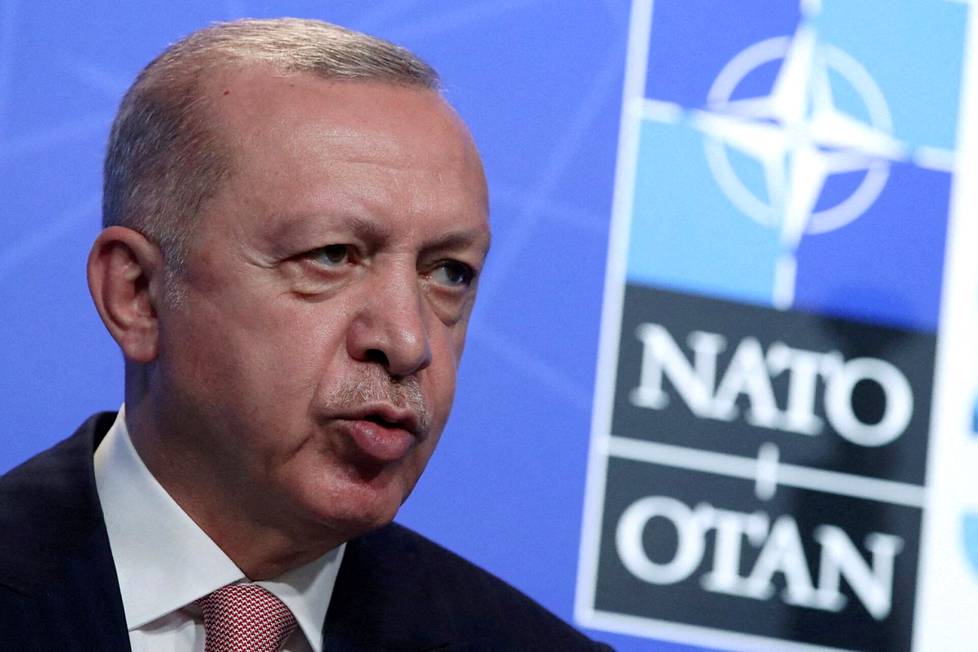 Turkish President Recep Tayyip Erdoğan has recently sought to benefit from Finland's and Sweden's aspirations to join NATO. 
