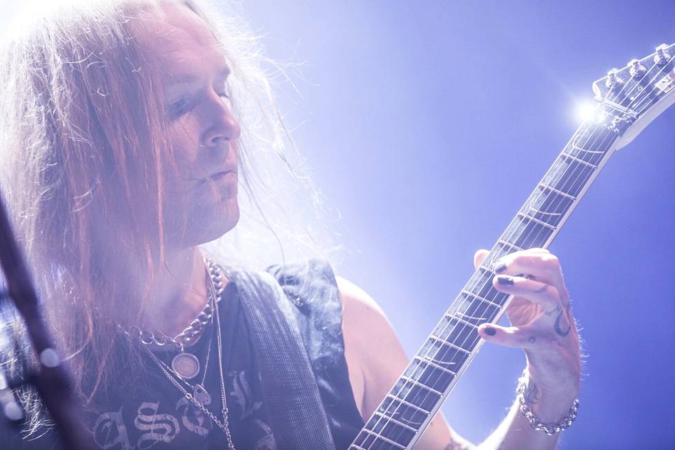 Alexi Laiho and Children of Bodom in the Kaisaniemi Park August 2019.