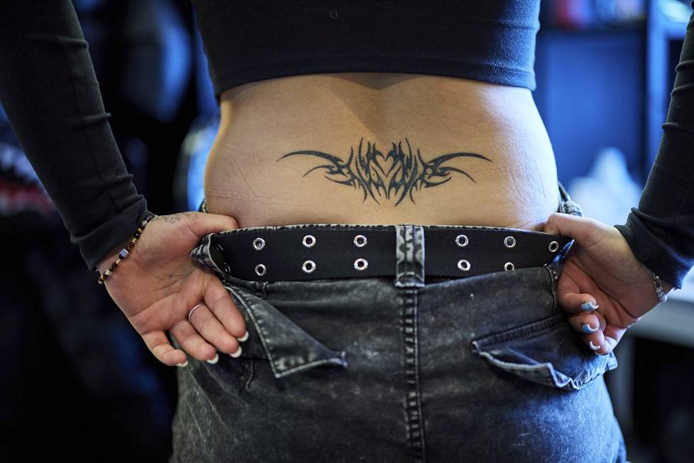 When Elisa Kiljunen wanted a tribal on her lower back, the tattoo artist asked if she was sure.