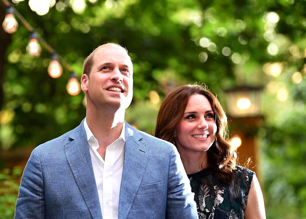 Prinssi William ja hänen Catherine-vaimonsa Berliinissä viime heinäkuussa.