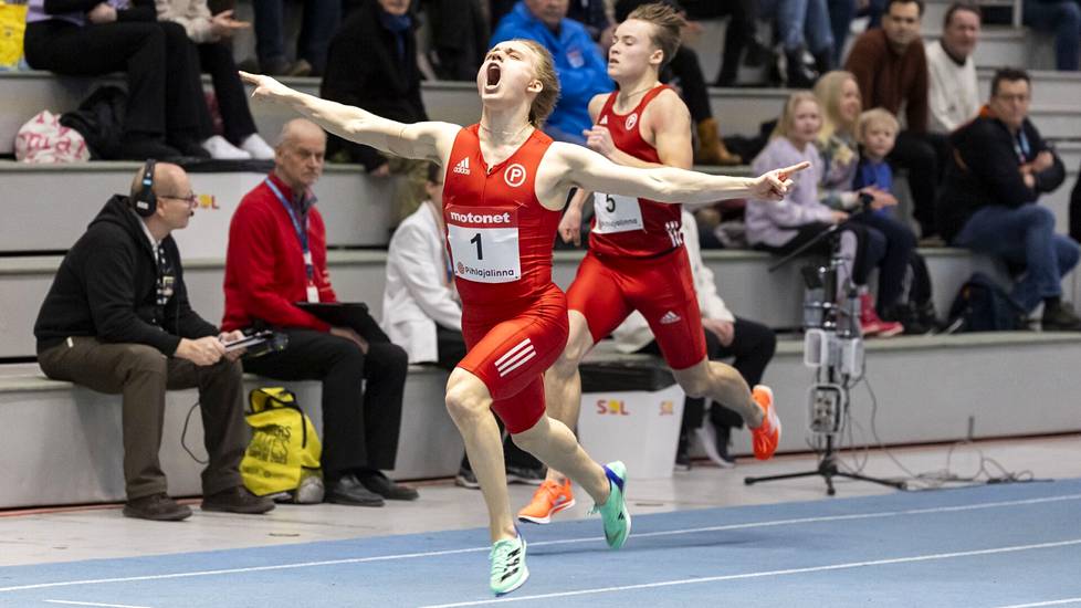 Sainio won his first overall Finnish championship in the 300-meter hurdles.