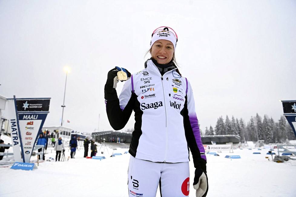 Katri Lylynperä voitti sunnuntaina uransa toisen yleisen sarjan Suomen-mestaruuden. Ensimmäinen tuli samassa paikassa kolme vuotta sitten.