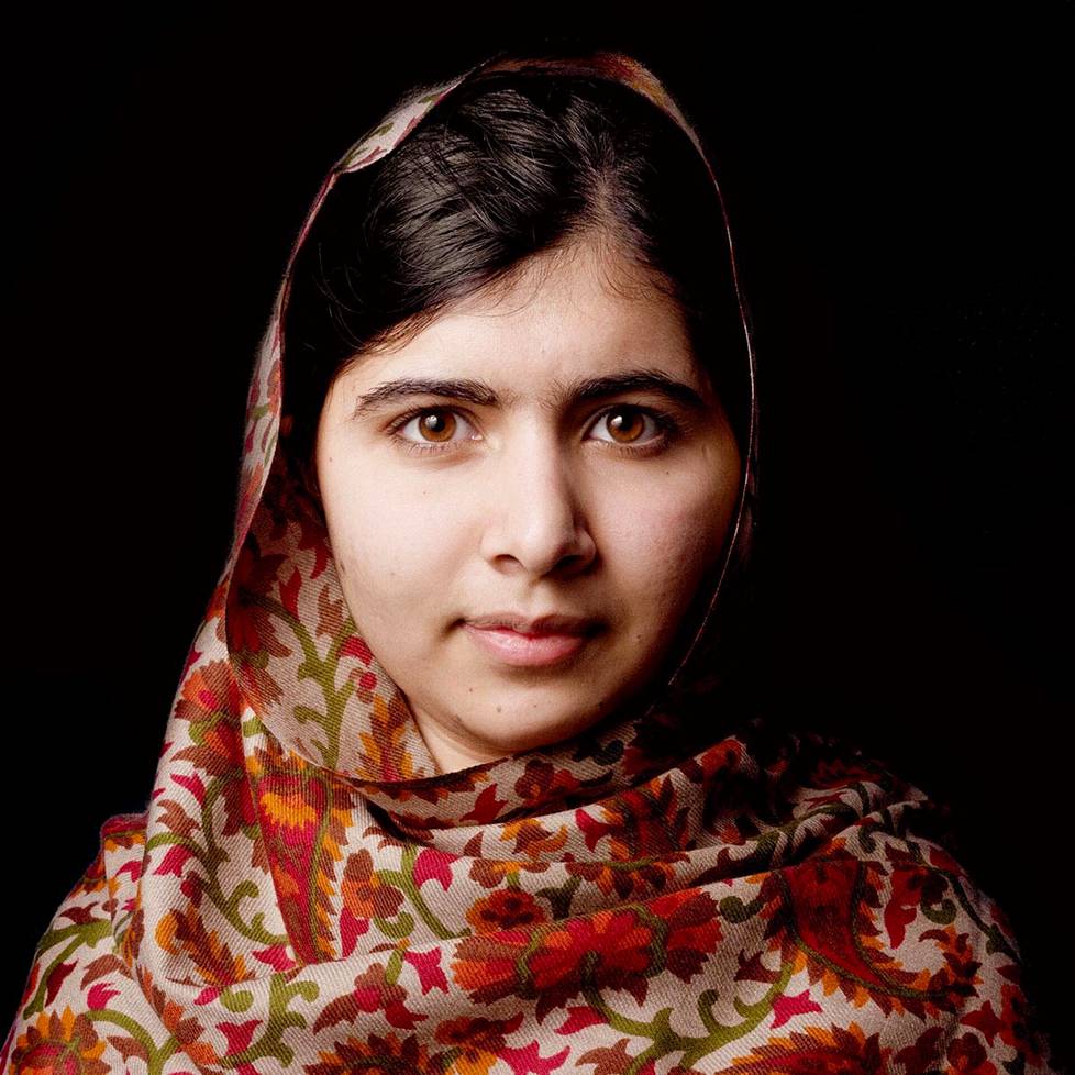 Kevin Aboschin valokuva Malala Yousafzaista.