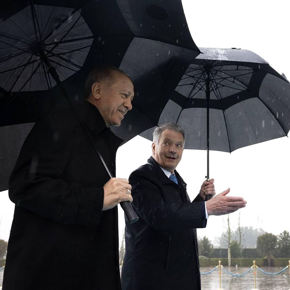 Presidentti Sauli Niinistö tapasi Turkin Presidentin Recep Tayyip Erdoğanin Turkin Ankarassa perjantaina. 