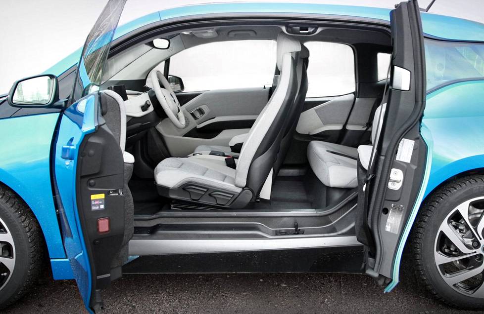 BMW i3:n kori on valmistettu hiilikuidusta.