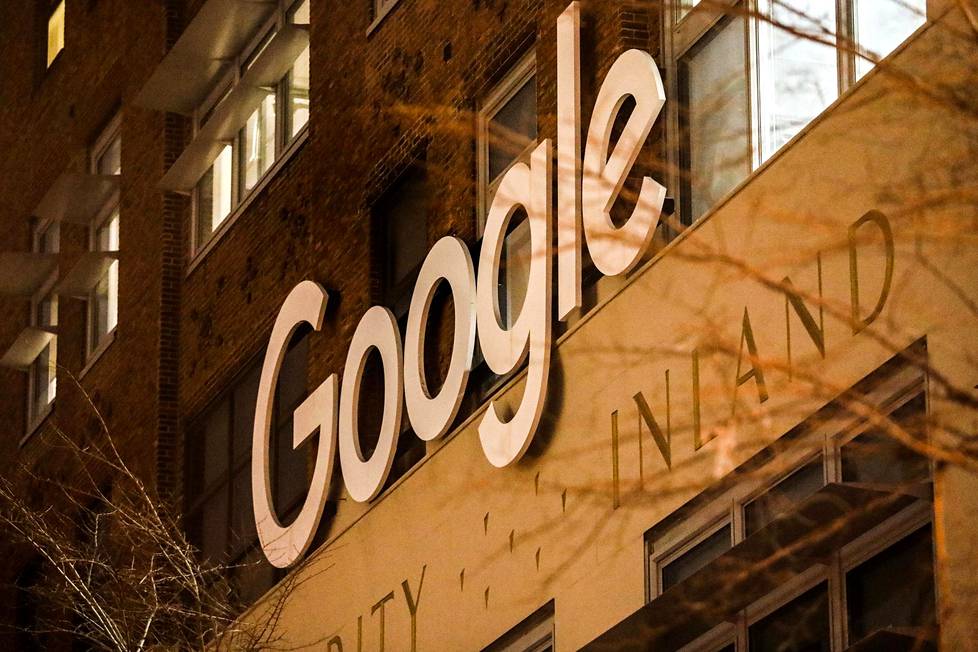 Google signage is seen at Google headquarters in the Manhattan borough of New York City, New York, U.S., December 17, 2018.