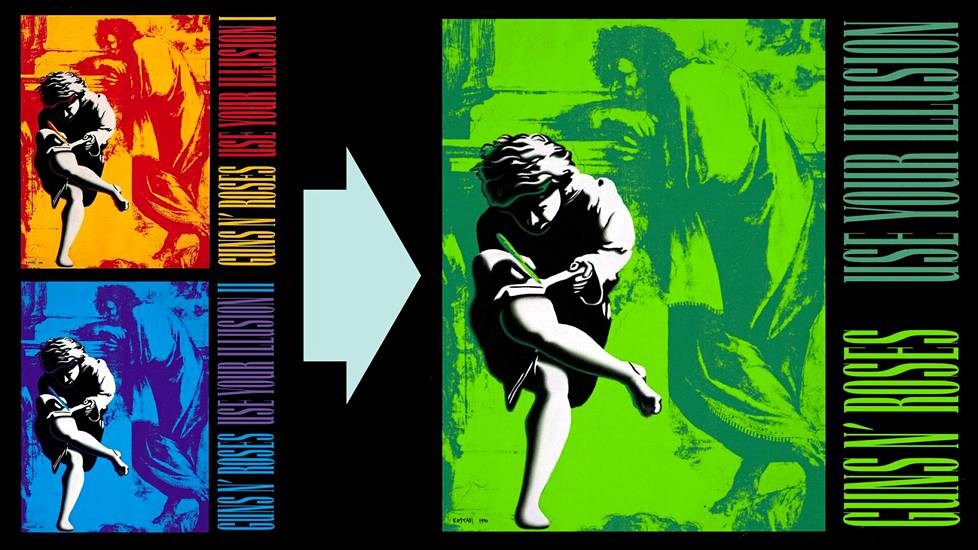 Guns N’ Rosesin Use Your Illusion -albumit julkaistiin syyskuussa 1991.