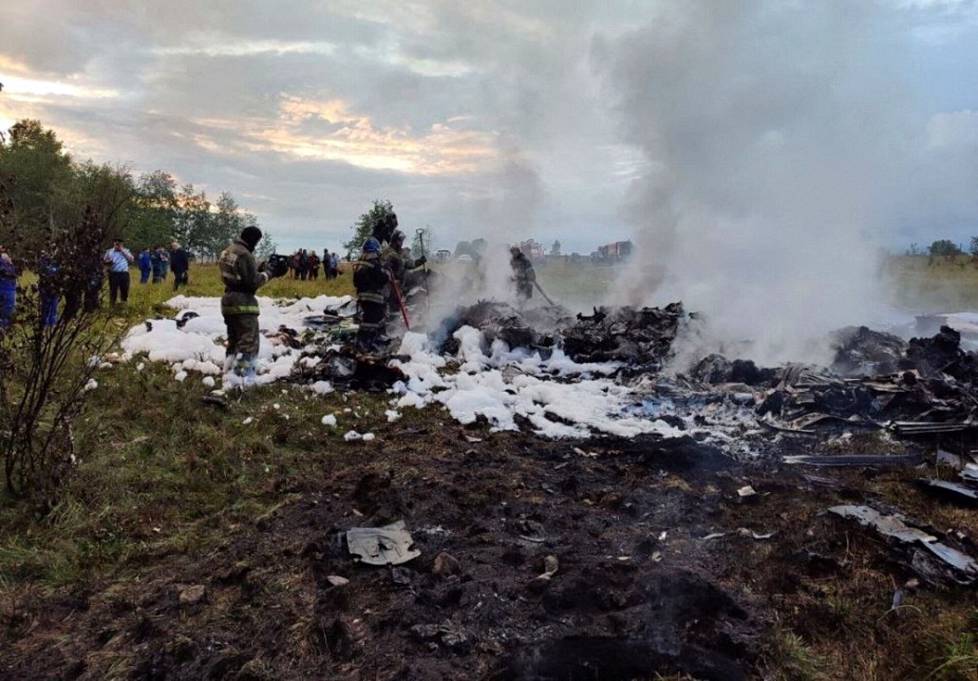 US officials believe the plane was shot down.