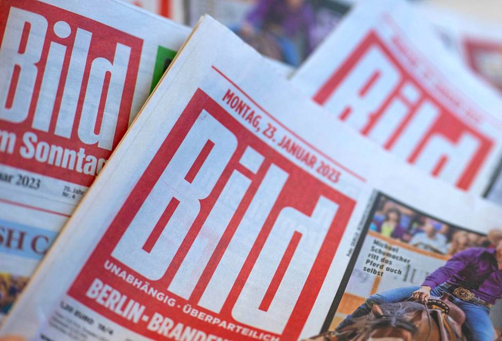 Saksalainen Bild on Euroopan suurin sanomalehti.