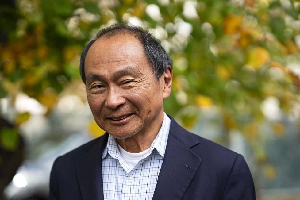 Francis Fukuyama, author and political scientist, at the Cheltenham Literature Festival on October 13, 2018 in Cheltenham, England.