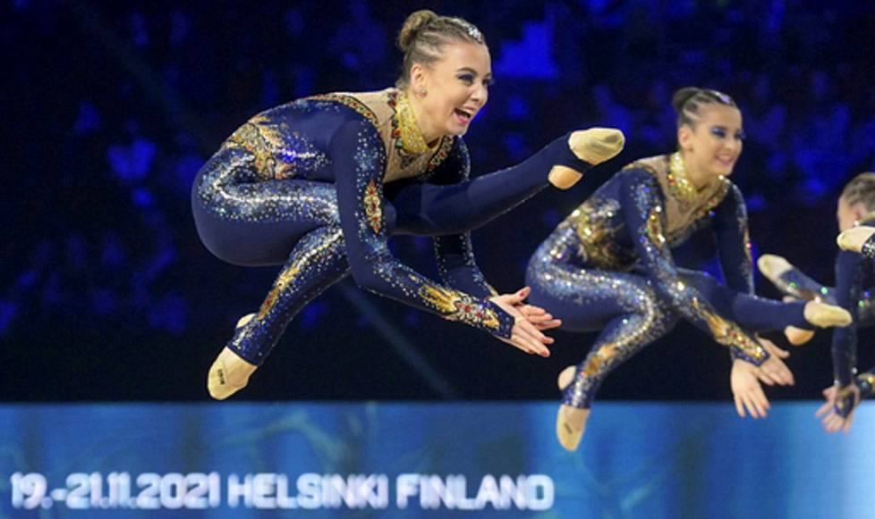 Espoolainen OVO Team jäi neljänneksi sunnuntaina joukkuevoimistelun MM-kisoissa Helsingissä.