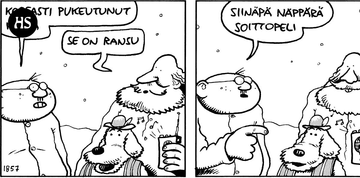 Fingerpori  - Sarjakuvat 