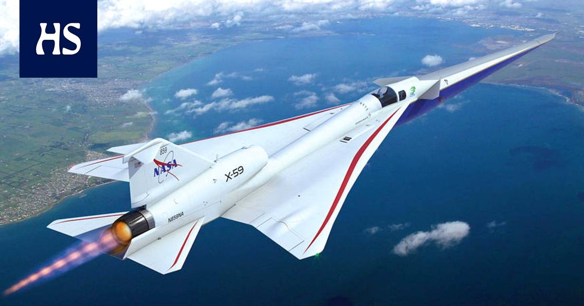 Nasa Unveils Silent Supersonic Plane with Nearly 1,500 Kilometers per Hour Flight Speed