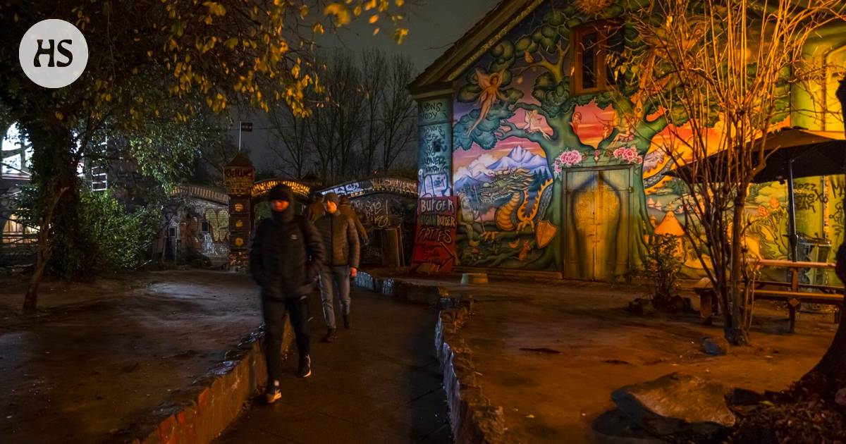 Celebration of the closure of Humekauppakatu in Christiania