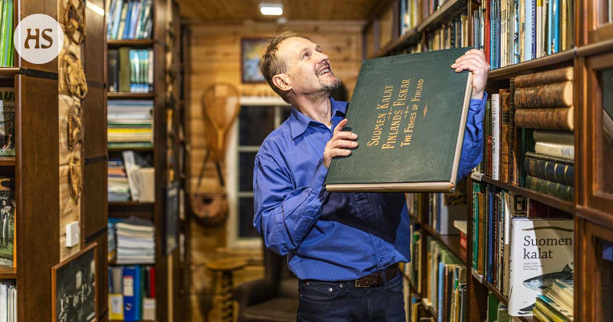Ari Savikko rakensi syrjäiselle järvenrannalle Muonioon maailmanlaajuisen  kirjastoharvinaisuuden - Kotimaa 
