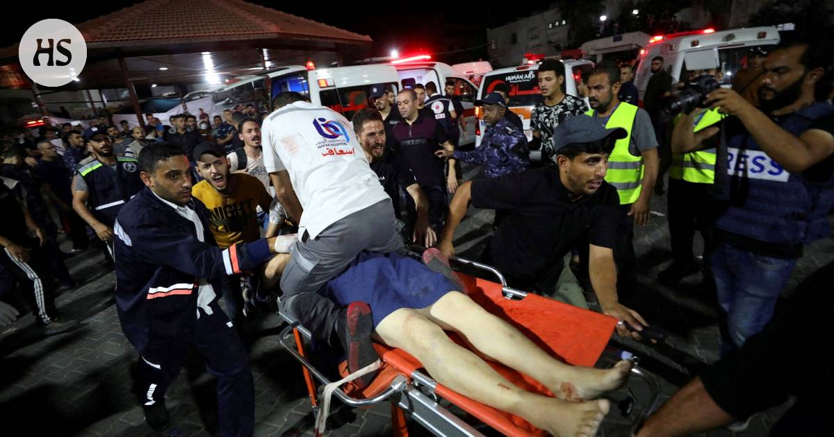 Gaza Hospital Attack | Conflicting claims, hundreds of deaths - What is ...