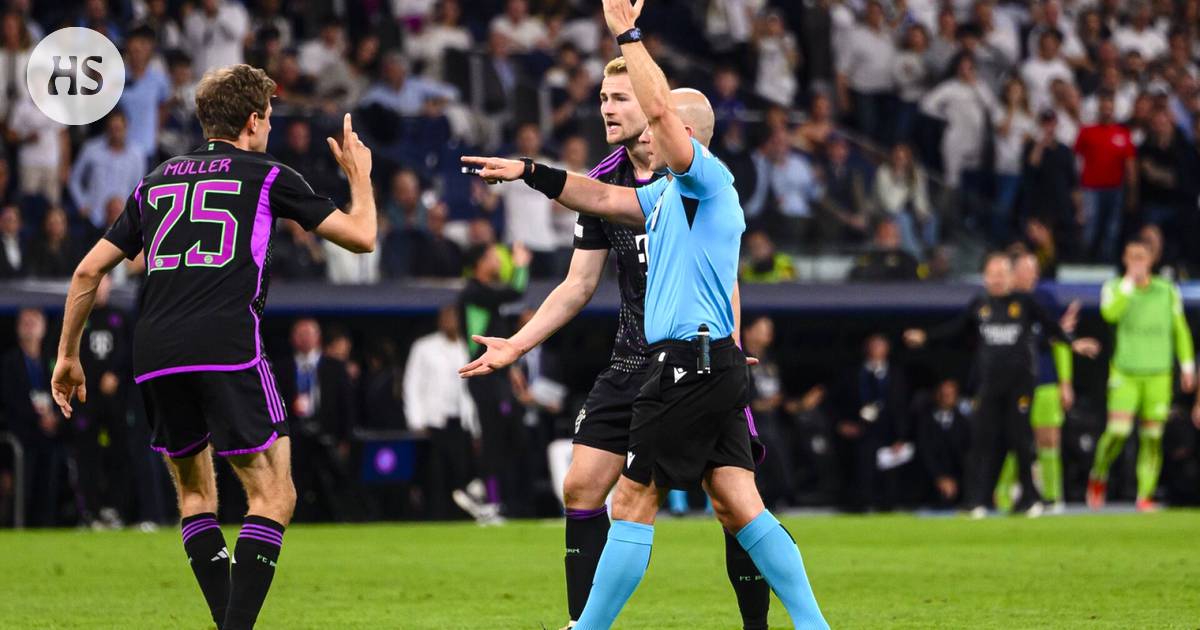 The Champions League semi-final ended in an uproar – Bayern were surprised by the referee’s actions