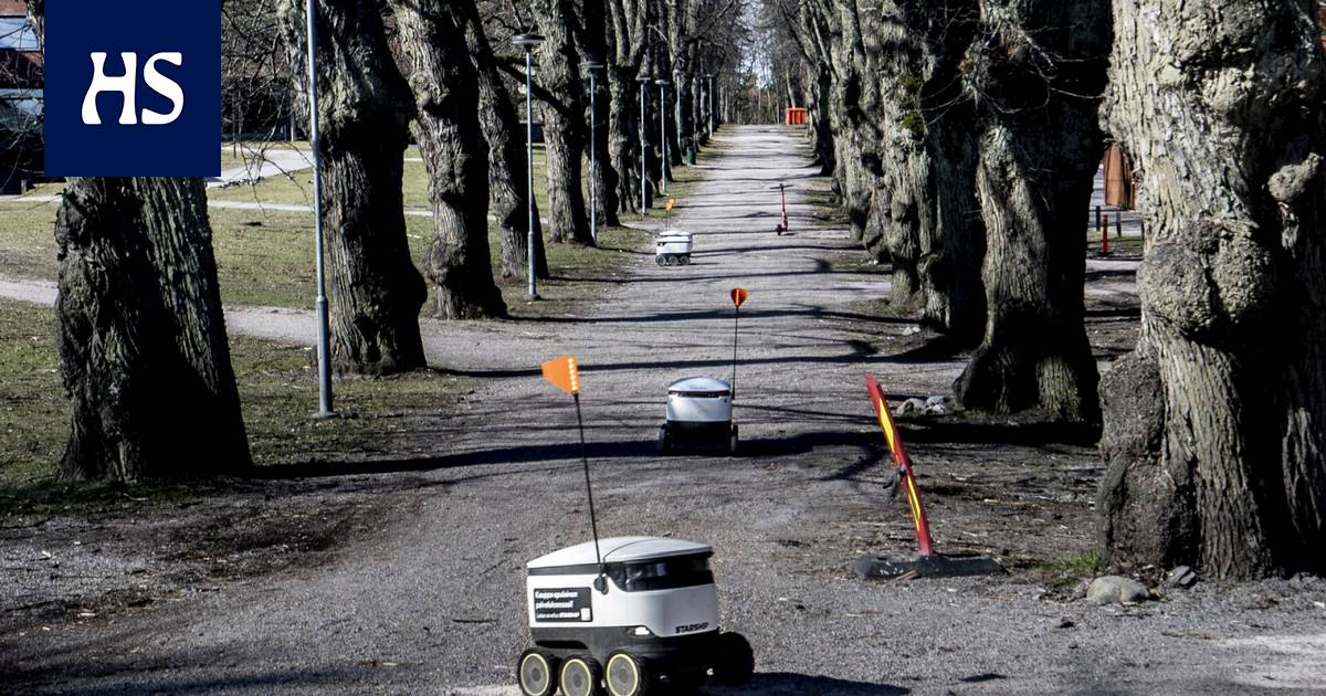 Transport robots take small purchases to Espoo, but in the eyes of Starship there is a bigger revolution that would reduce the number of cars on the streets