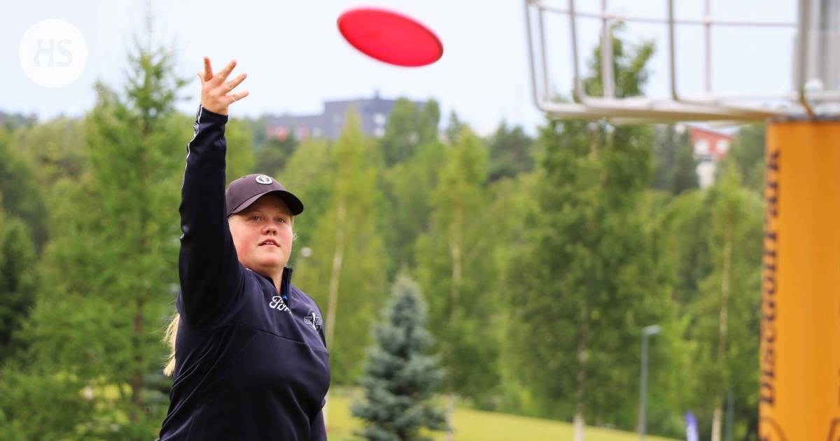 Frisbeegolf: Eveliina Salonen became more sensitive after the World Cup gold