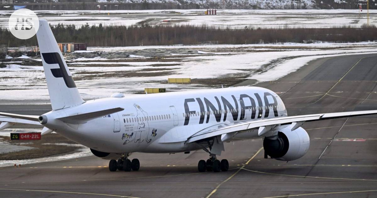 Finnair’s stock price drops and the company experiences a significant decrease in shares.