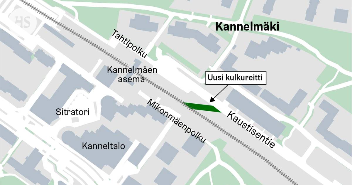 Helsingin Kannelmäen juna-aseman ympäristöä kunnostetaan viihtyisämmäksi -  Kaupunki 