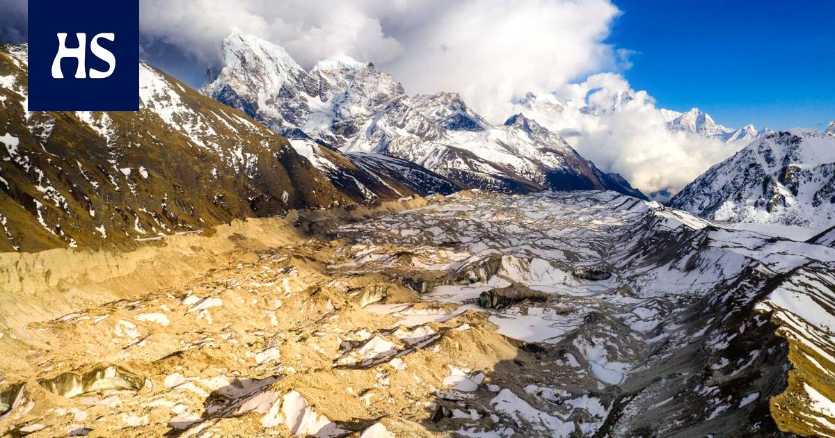 The melting of Himalayan glaciers was slowed by Corona