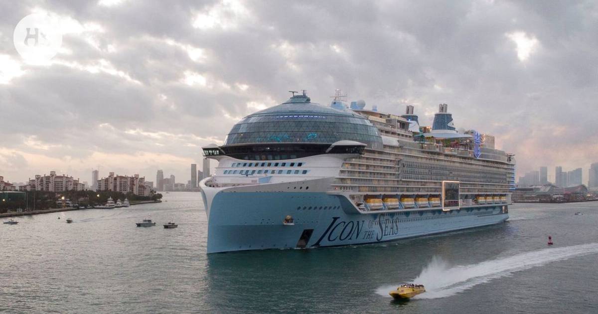 Finland-built world’s largest cruise ship embarks on inaugural sold-out voyage