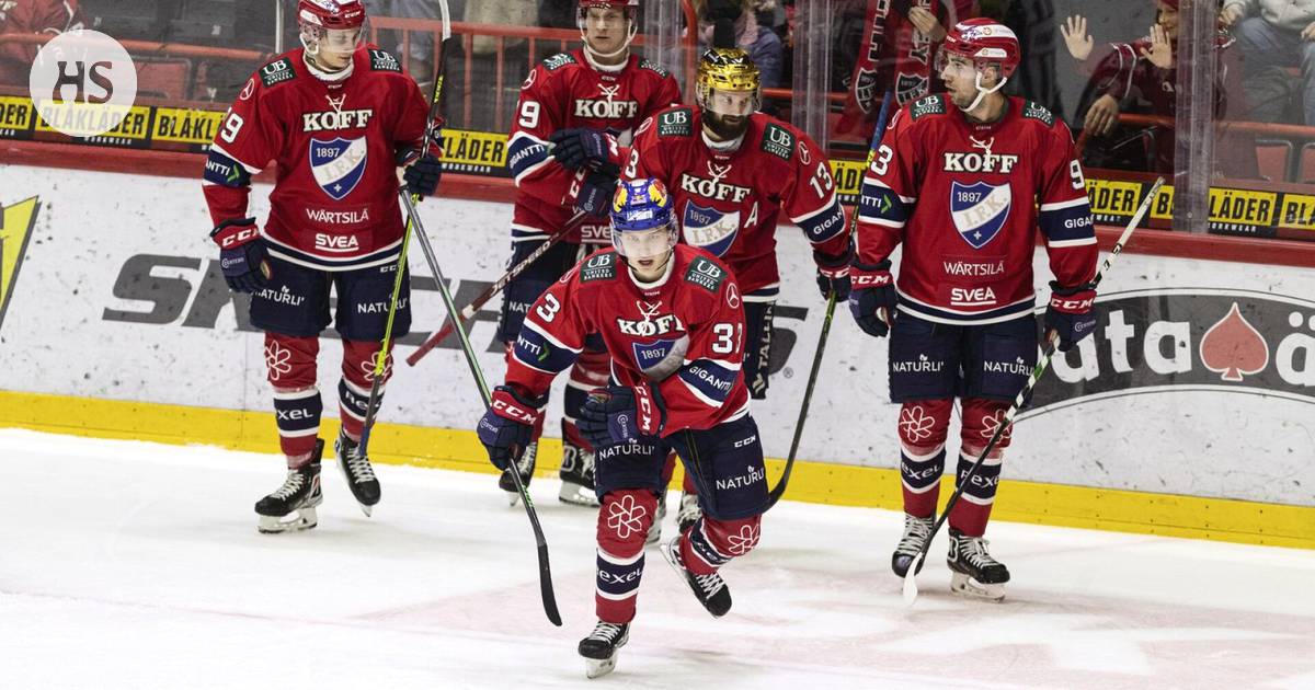 Hockey Young striker Roni Hirvonen, 19, saved HIFK with two goals - still  winning and rising to the top of the League - Pledge Times